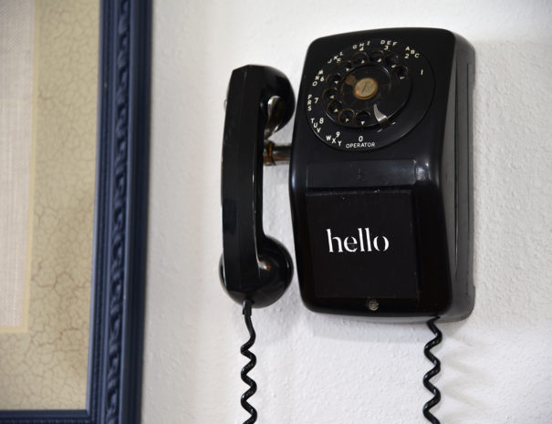 Original vintage phone- no longer operable